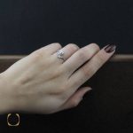 انگشتر نقره زنانه فری سایز جدید
