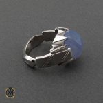 انگشتر-دست-ساز-نقره-جواهرمال (2) انگشتر نقره مردانه اصل