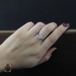 انگشتر-زنانه-نقره-جواهرمال (1) انگشتر نقره زنانه عیار 925 جواهرمال