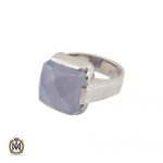 عقیق کبود الماس تراش