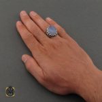 انگشتر-عقیق-یمن-کبود-مردانه (3) انگشتر عقیق کبود یمن مردانه