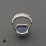 انگشتر عقیق کبود یمن مردانه