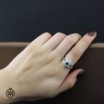 انگشتر نقره زنانه شیک