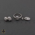 سرویس نقره زنانه شیک جواهرمال