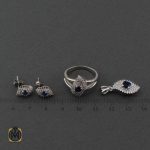 سوریس نقره زنانه برند سواروسکی