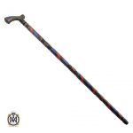 عصا آبنوس مرصع کاری لاجورد مرجان