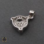 مدال نقره زنانه جواهرمال