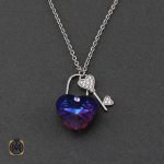 مدال نقره زنانه سواروسکی