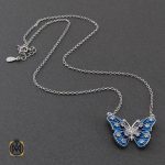 گردنبند نقره زنانه میناکاری