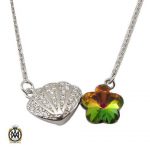گردنبند نقره زنانه سواروسکی