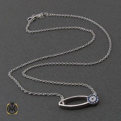 گردنبند-چشم-زخم-زنانه-نقره (4) گردنبند زنانه چشم زخم جدید