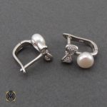 گوشواره-مروارید-زنانه-نقره-اصل