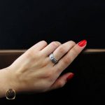انگشتر سولیتر زنانه نقره (1) انگشتر سولیتر زنانه نقره