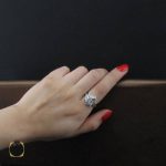 انگشتر سولیتر زنانه نقره (1) انگشتر سولیتر نقره زنانه نقره
