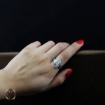 انگشتر سولیتر زنانه نقره جدید