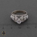 انگشتر نقره سولیتر زنانه