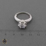 انگشتر نقره زنانه شیک