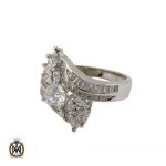 انگشتر نقره سولیتر زنانه طرح خاطره