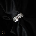 انگشتر سولیتر نقره زنانه و دخترانه طرح درسا انگشتر سولیتر نقره زنانه و دخترانه طرح درسا