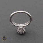 انگشتر نقره سولیتر زنانه طرح رویا