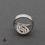 انگشتر نقره سولیتر زنانه طرح لیندا - کد 2427 - تصویر 4