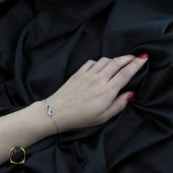 دستبند زنانه ضریف نقره (1) دستبند زنانه ضریف نقره