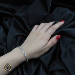دستبند نقره زنانه ضریف (1) دستبند نقره زنانه ضریف