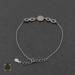 دستبند نقره زنانه ضریف (1) دستبند نقره زنانه ضریف