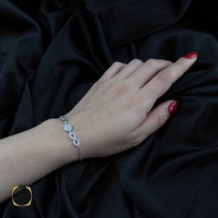 دستبند نقره زنانه ضریف (2) دستبند نقره زنانه ضریف