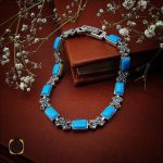 دستبند نقره زنانه طرح تینا