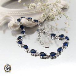 دستبند نقره زنانه طرح مهتاب (2) دستبند نقره زنانه طرح مهتاب