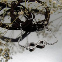 دستبند نقره زنانه طرح هلنا (2) دستبند نقره زنانه طرح هلنا