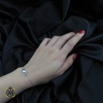 دستبند نقره ظریف زنانه (2) دستبند نقره ظریف زنانه
