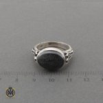 انگشتر حدید سینی مردانه هفت جلاله صفوی