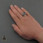 انگشتر حدید سینی مردانه هفت جلاله صفوی