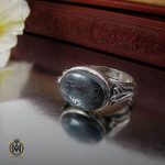 انگشتر حدید سینی مردانه هفت جلاله صفوی