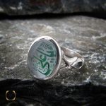 انگشتر در نجف مردانه حکاکی یا علی (2) انگشتر در نجف مردانه حکاکی یا علی