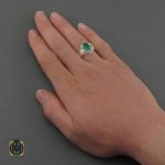 انگشتر زمرد اتیوپی مردانه مرغوب (1) انگشتر زمرد اتیوپی مردانه مرغوب