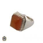 انگشتر عقیق یمن مردانه خوش رنگ (3) انگشتر عقیق یمن مردانه خوش رنگ