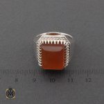 انگشتر عقیق یمن مردانه خوش رنگ (4) انگشتر عقیق یمن مردانه خوش رنگ