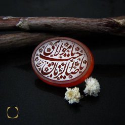 نگین عقیق یمن حکاکی یا مولای یا صاحب الزمان (4) نگین عقیق یمن حکاکی یا مولای یا صاحب الزمان