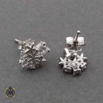گوشواره نقره زنانه طرح ارشیدا - 5069 - تصویر 3