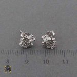 گوشواره نقره زنانه طرح ارشیدا - 5069 - تصویر 4