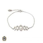 دستبند نقره زنانه طرح بنیتا