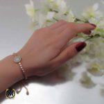 دستبند نقره زنانه طرح چشم زخم دلناز (1) دستبند نقره زنانه طرح چشم زخم دلناز