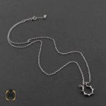 مدال و زنجیر دخترانه جدید و ظریف (1) مدال و زنجیر دخترانه جدید و ظریف