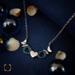 گردنبند نقره زنانه نگین میکرو طرح آوینا (2) گردنبند نقره زنانه نگین میکرو طرح آوینا