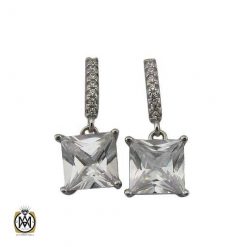 گوشواره نقره زنانه طرح تیارا - 5066 گوشواره نقره زنانه طرح تیارا - 5066