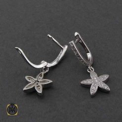 گوشواره نقره زنانه طرح دانژه (1) گوشواره نقره زنانه طرح دانژه