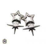 گوشواره نقره زنانه طرح ستاره (1) گوشواره نقره زنانه طرح ستاره